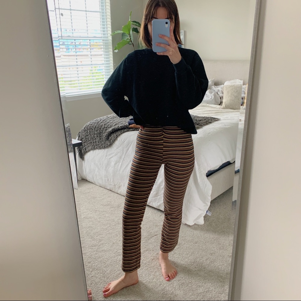 Urban Outfitters Striped High Waisted Pants